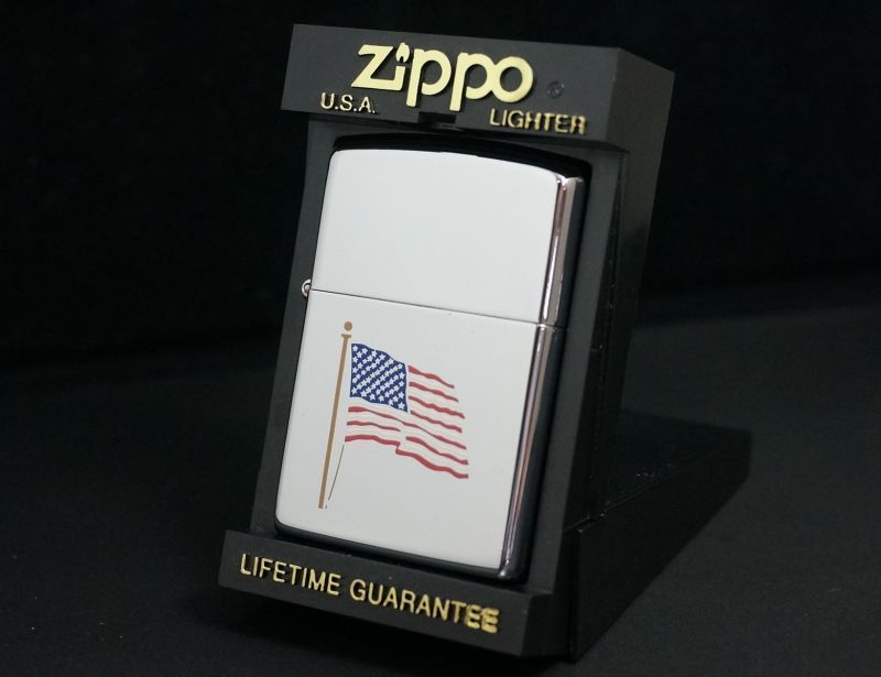 画像: zippo アメリカ国旗 #250 1994年製造