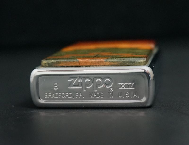 画像: zippo ウッドプレート 1999年製造