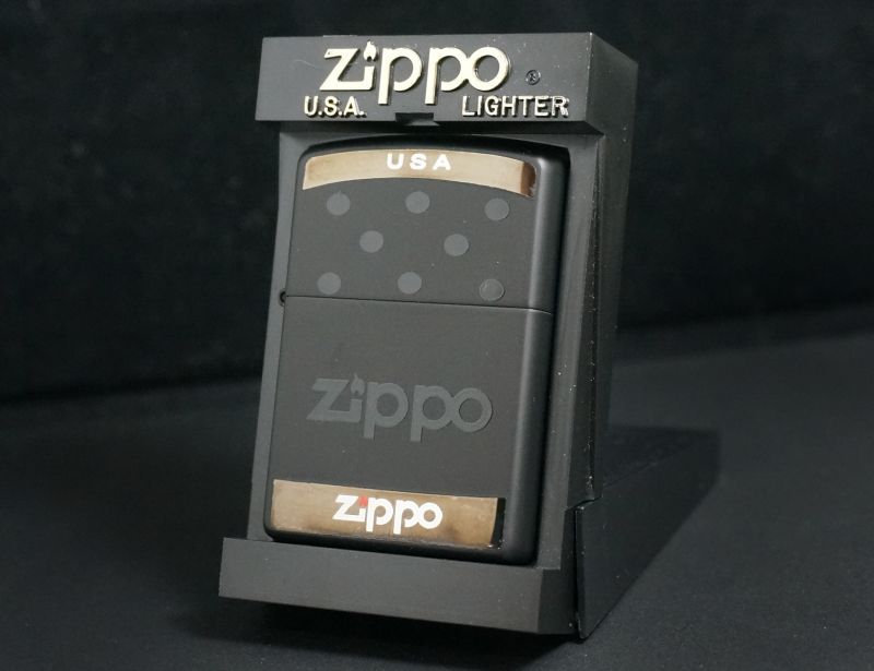 画像: zippo 丸プラスチックケース 2002年製造
