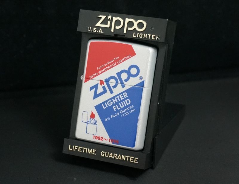 画像: zippo オイル缶柄（1992〜1998年代） 2002年製造