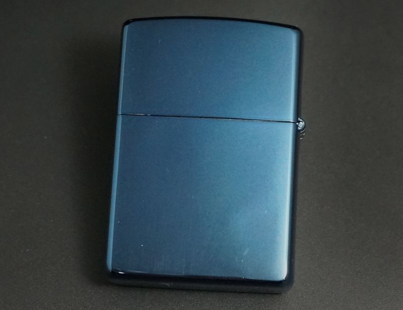 画像: zippo FIFA KOREA JAPAN ブルーチタン 2001年製造