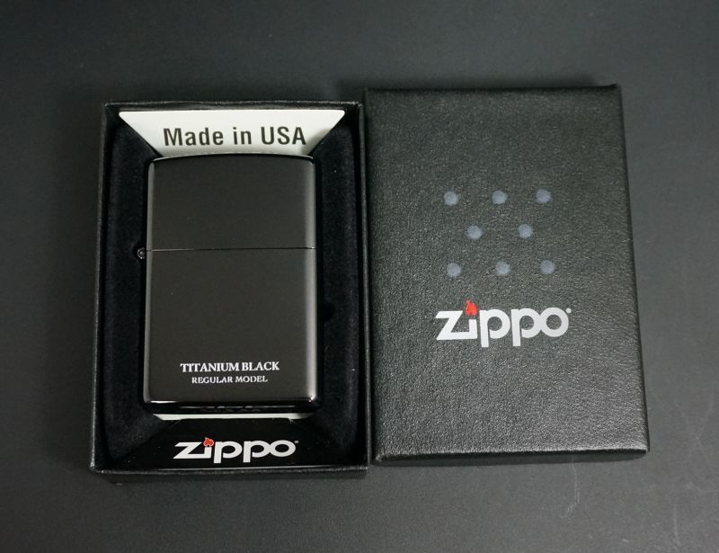 画像: zippo UNMiX 200 ブラックチタンコーティング 20-BKTT