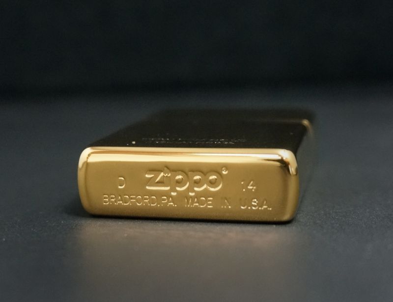 画像: zippo UNMiX 200 ゴールドチタンコーティング 20-GOTT