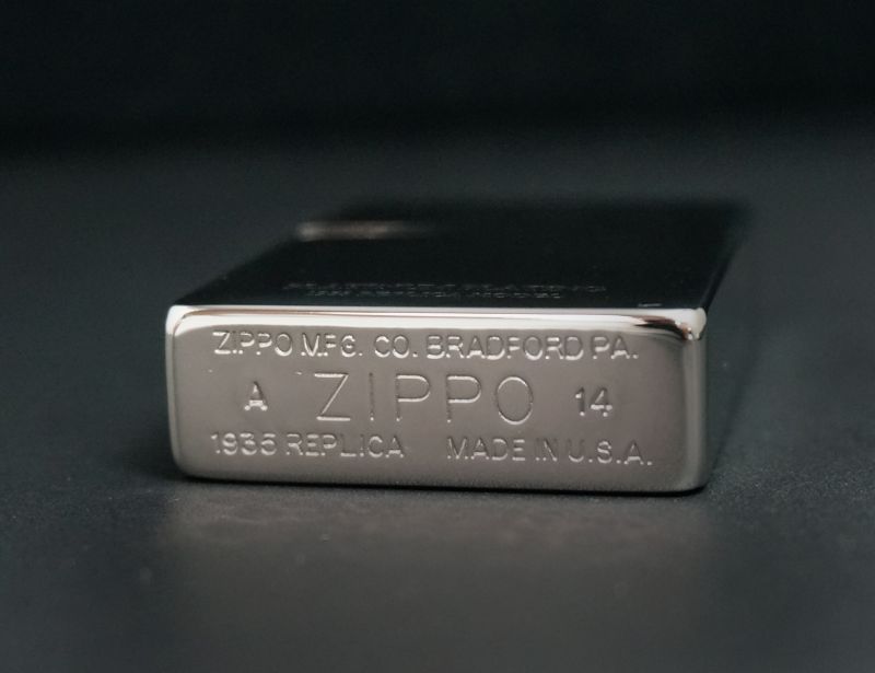 画像: zippo UNMIX 1935 プラチナコーティング 35-PLAT