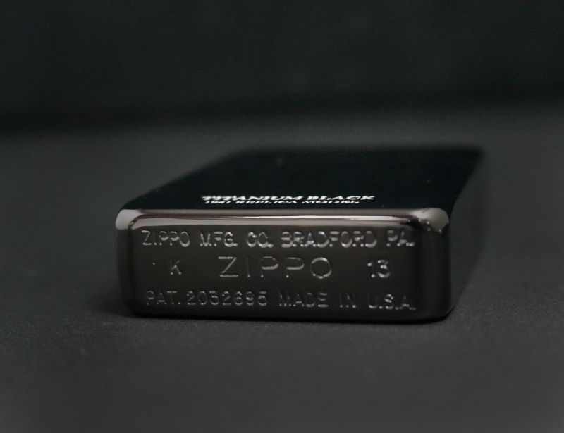 画像: zippo UNMIX　1941 ブラックチタンコーティング 41-BKTT