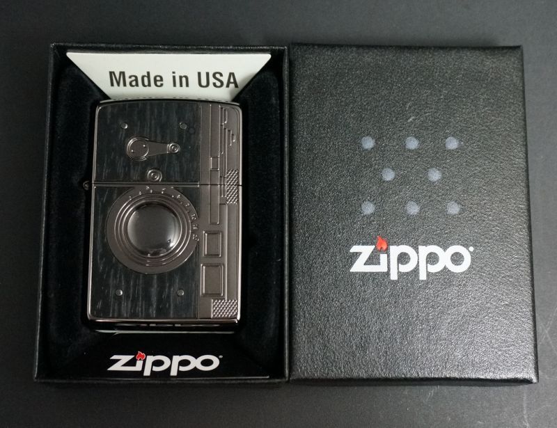 画像: zippo アンティークSLRカメラ BK