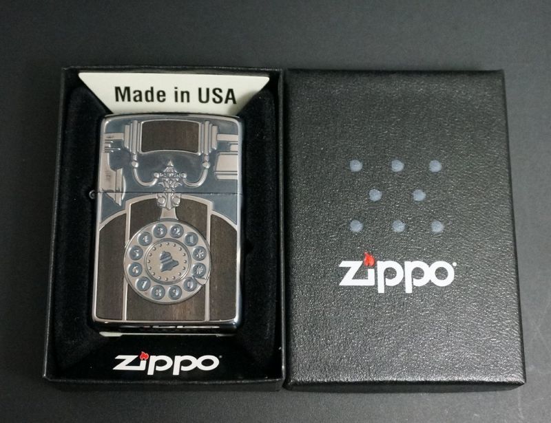 画像: zippo アンティークテレフォン　SV