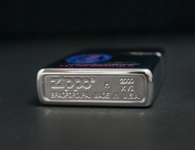 画像: zippo USS FORT MCHENRY LSD-43 2000年製造