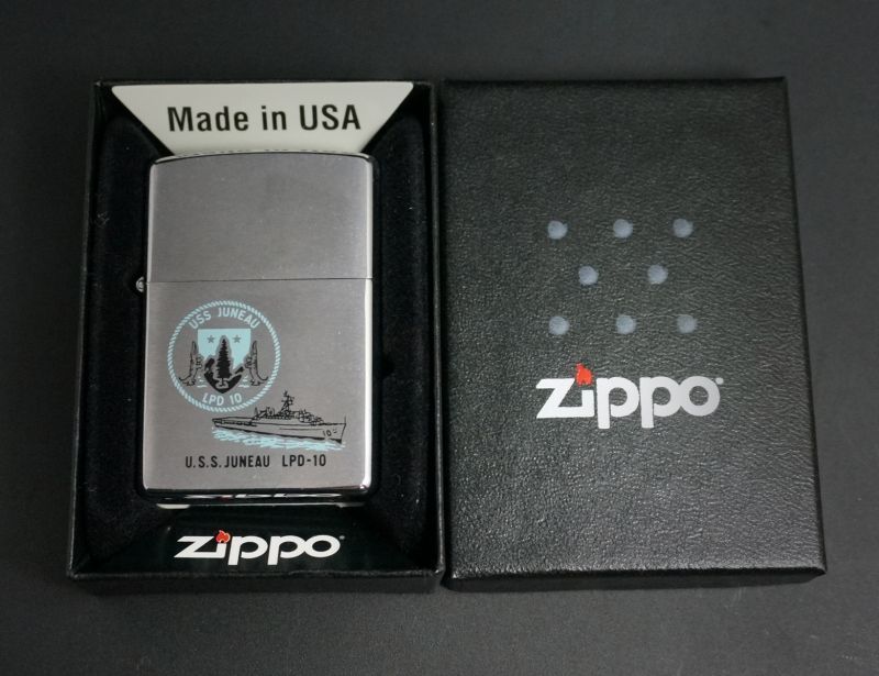 画像: zippo USS JUNEAU LPD-10 2000年製造