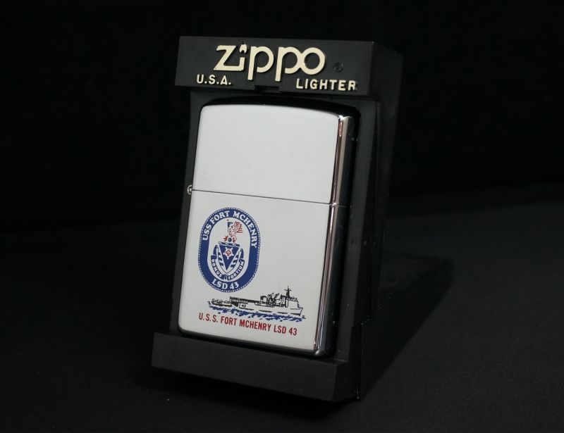 画像: zippo USS FORT MCHENRY LSD-43 2000年製造