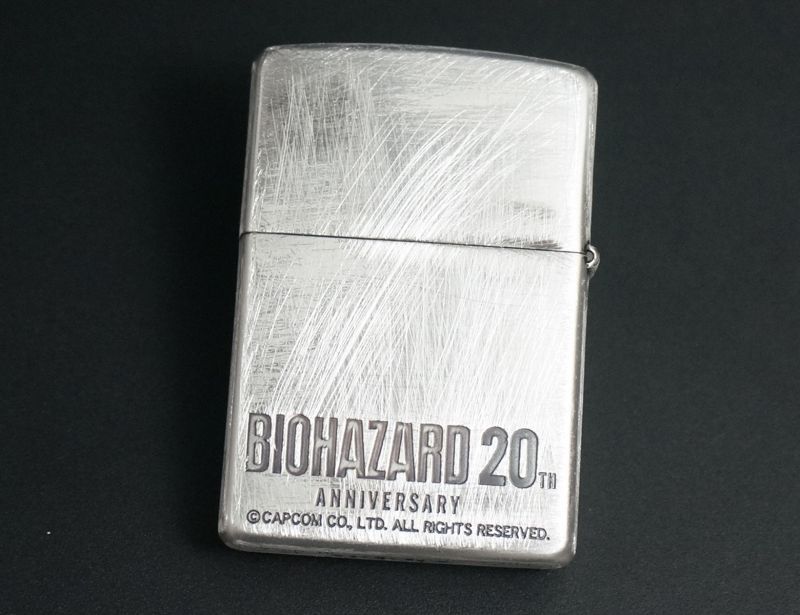 画像: zippo BIOHAZARD 20周年ロゴ