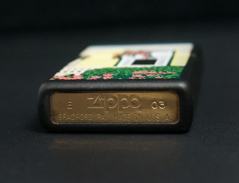 画像: zippo ブレイズデイル 生家木製スタンドセット 2003年製造