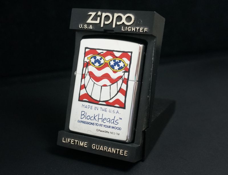 画像: zippo Block Heads アメリカ独立記念日 1996年製造