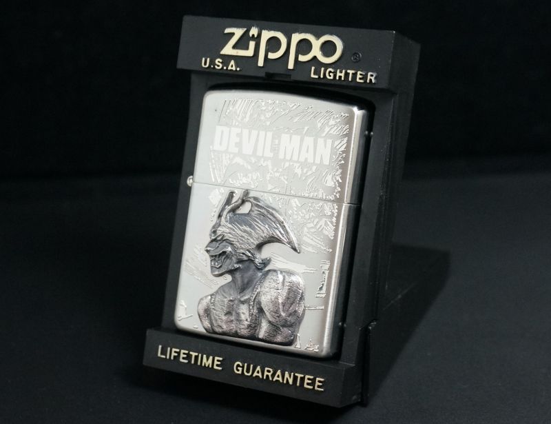 画像: zippo DEVILMAN 2フェイス 1996年製造