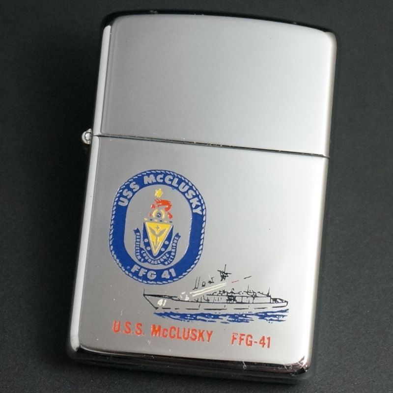 zippo USS McCLUSKY FFG-41 1990年製造 - zippo-LAND G.