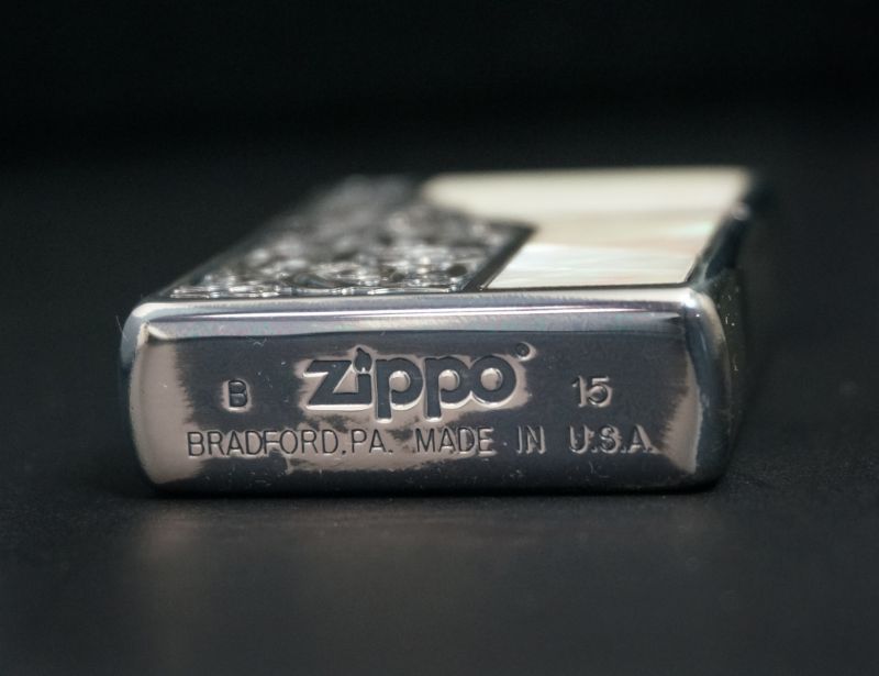 画像: zippo LE シェルアラベスク 1516 SV 300個限定