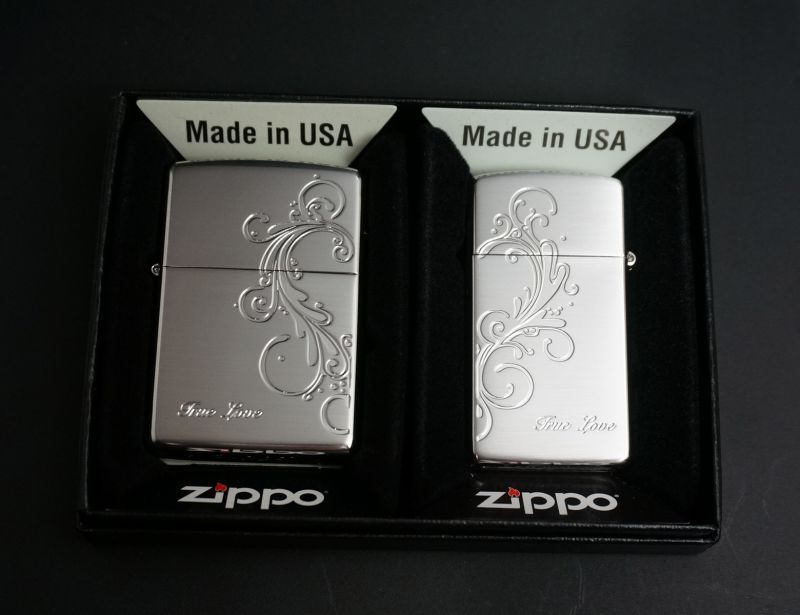 画像: zippo ハートペア2 SV 