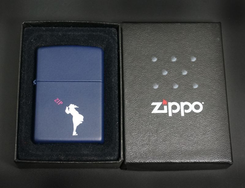 画像: zippo WINDY　マットプリント 2004年製造