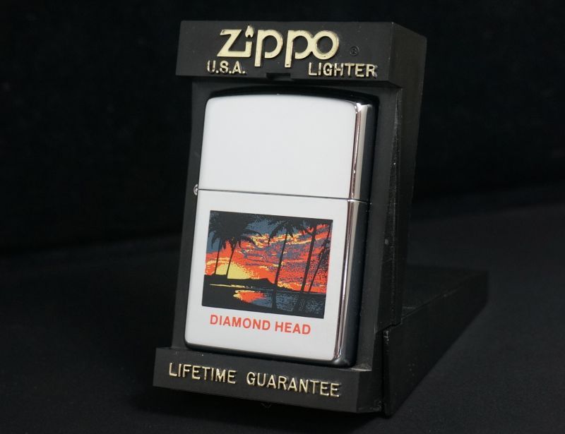 画像: zippo DIAMOND HEAD 1996年製造