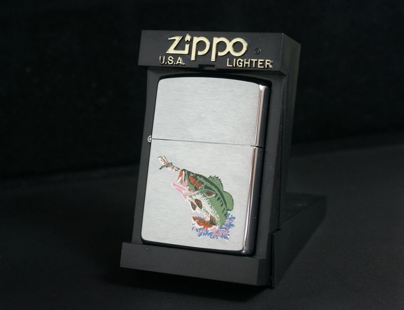 画像: zippo ブラックバス #200 1995年製造