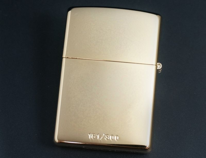 画像: zippo LE シェルダイヤ GD 300個限定