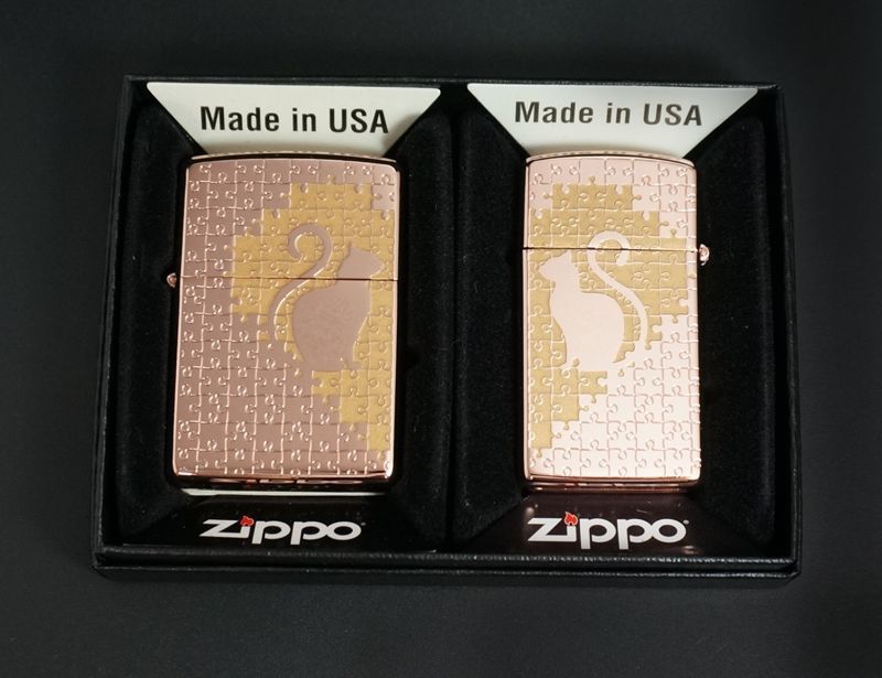 画像: zippo キャットパズルペア RPK