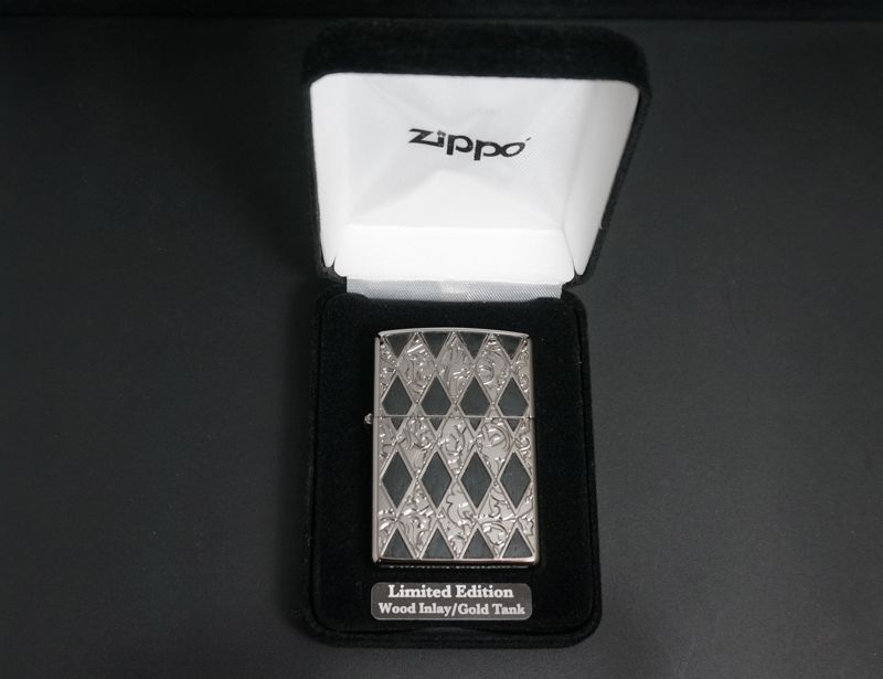 画像: zippo LE ウッドダイヤ GD 300個限定