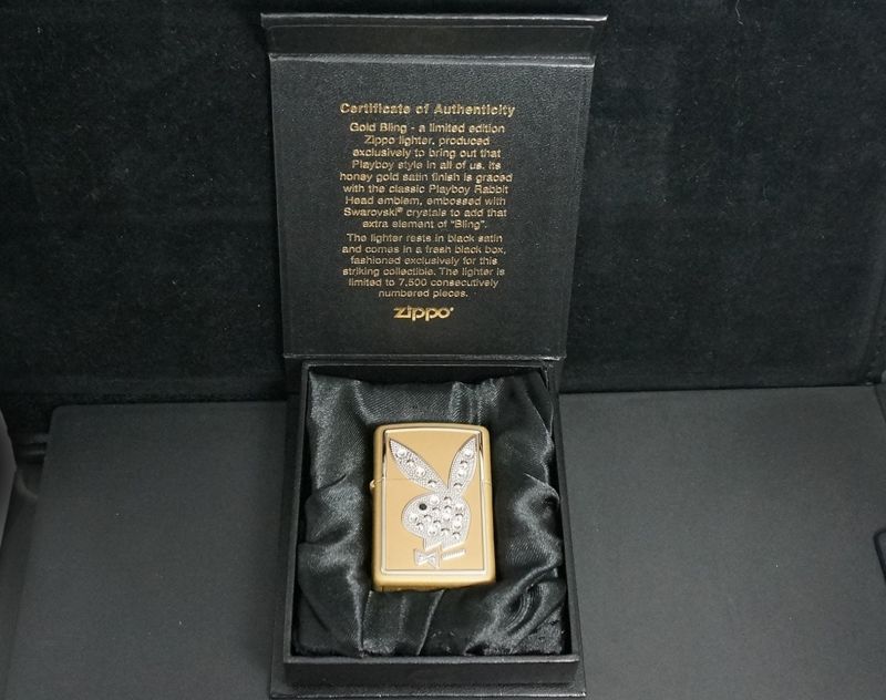 画像: zippo PLAYBOYプリング 世界7.500個限定