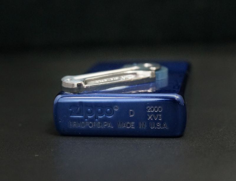 画像: zippo フリントケース付 パープル 2000年製造