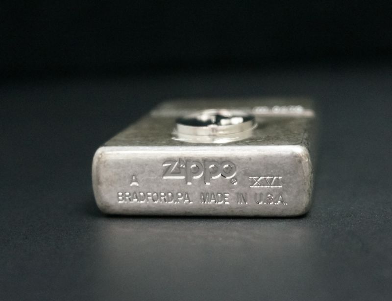 画像: zippo WINDY ストラップ付 バレル加工