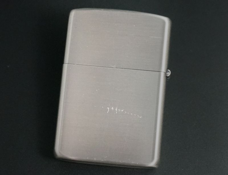 画像: zippo WINDY グリーンメタル サンプル品 1986年製造