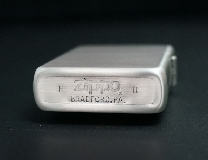 画像: zippo WINDY ベージュメタル サンプル品 1986年製造