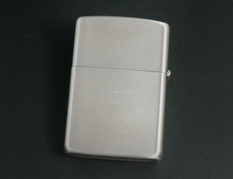 画像: zippo WINDY ベージュメタル サンプル品 1986年製造