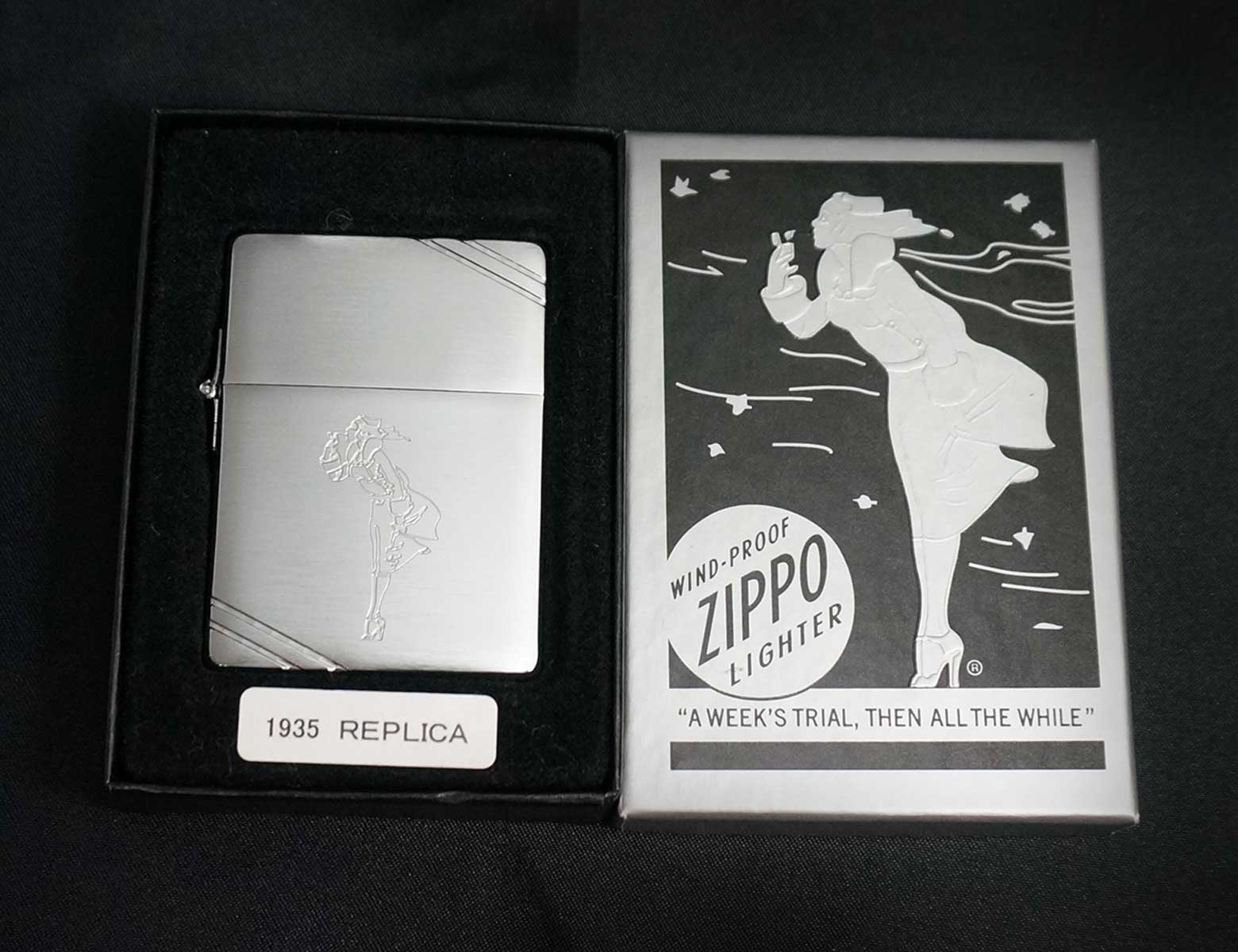 画像: zippo WINDY ＃1935 2007年製造