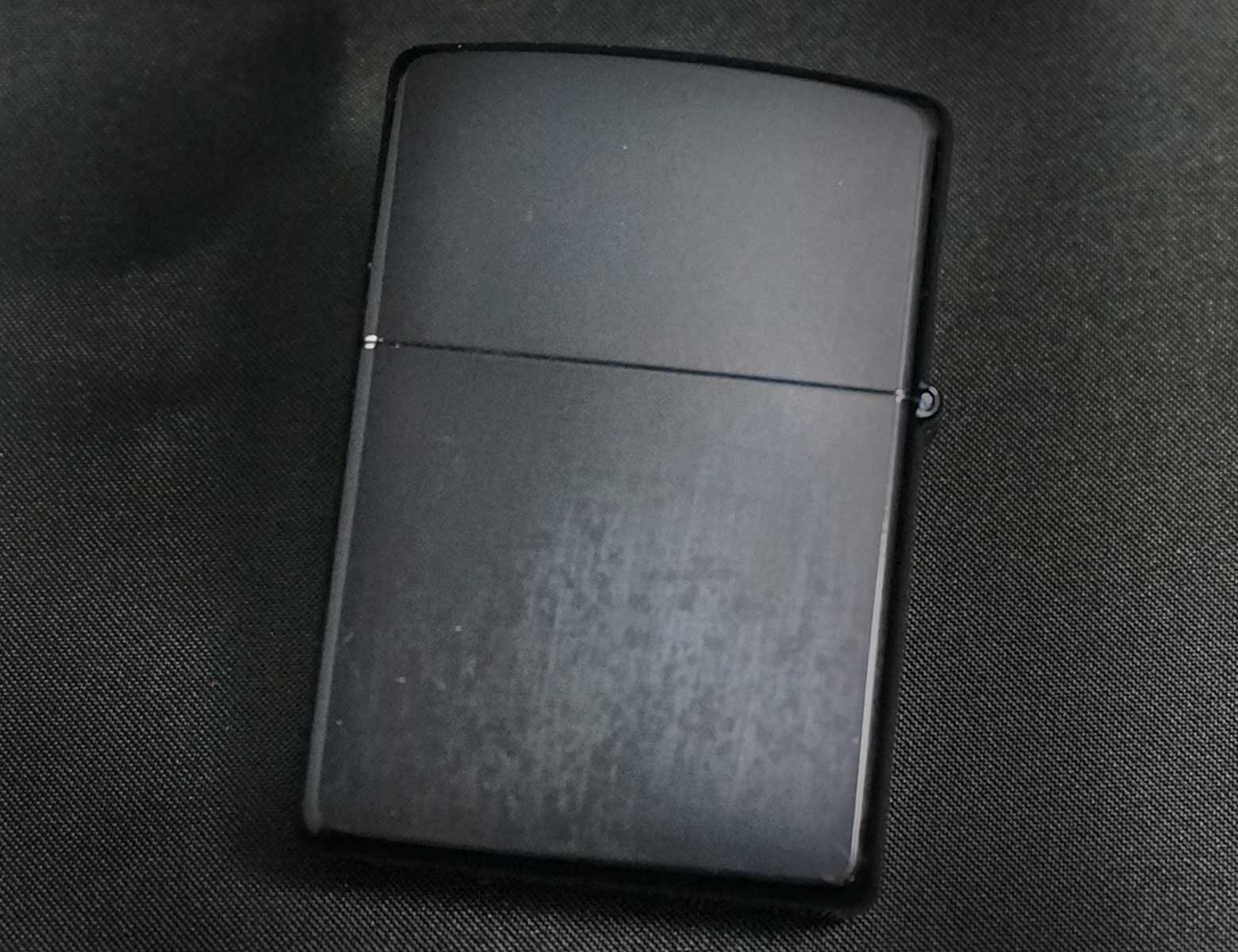 画像: zippo WINDY ブルーチタン ミラーデザイン 2001年製造 キズあり