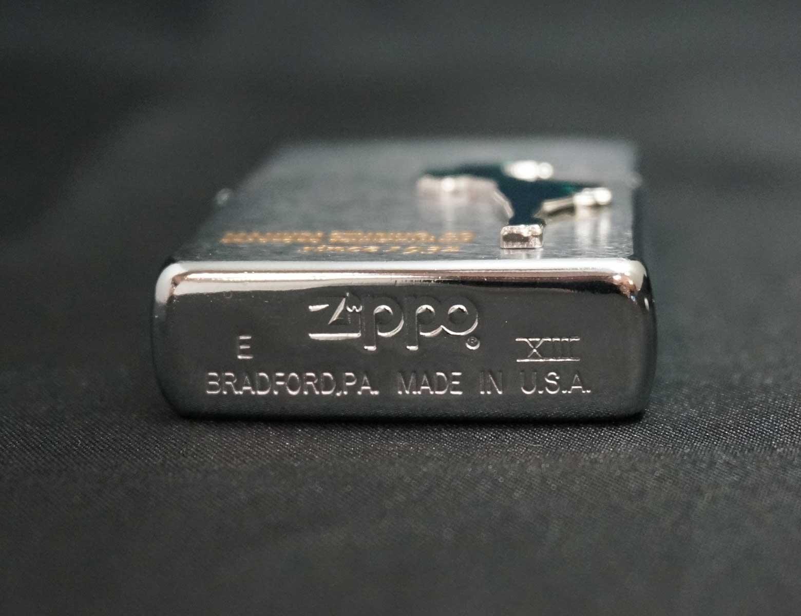 画像: zippo WINDY  メタル貼付け ＃200 1997年製造