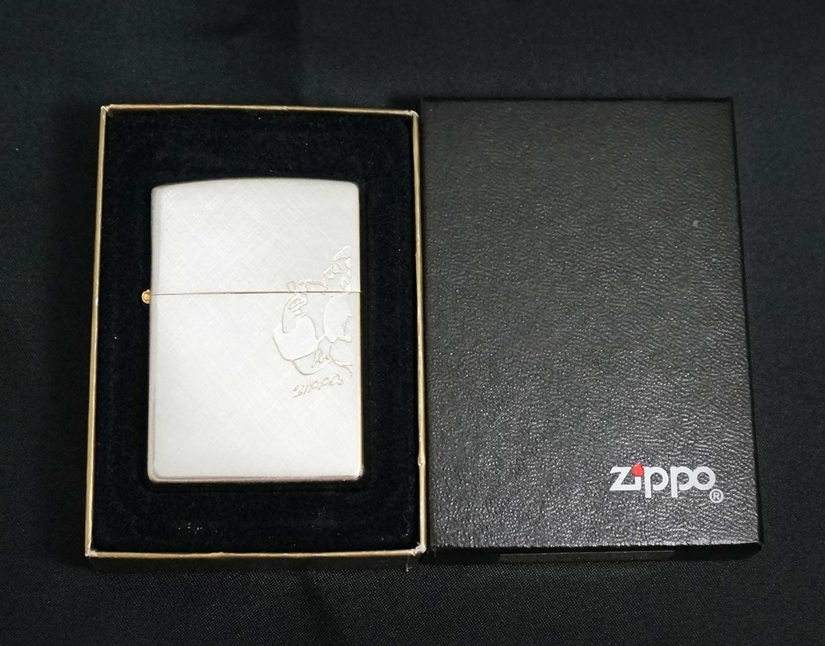 画像: zippo WINDY SG加工 1999年製造