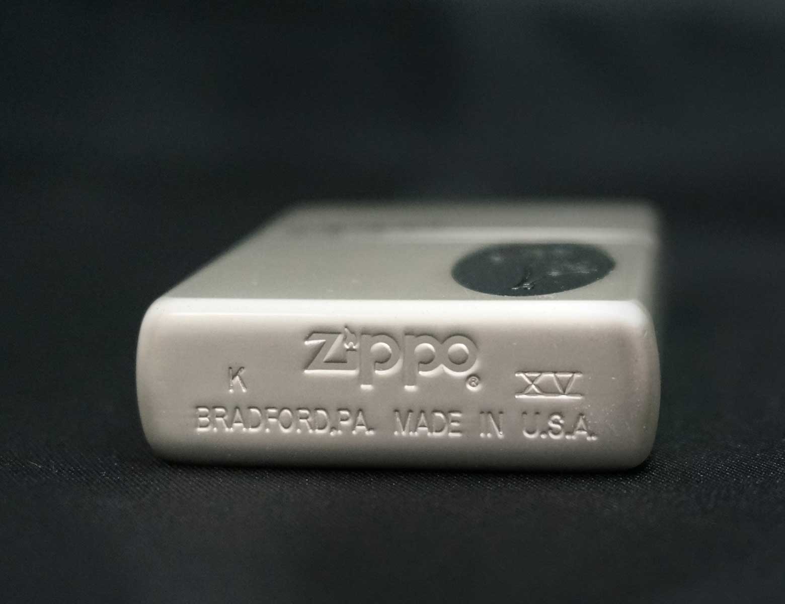 画像: zippo WINDY シルバーパール グレー 1999年製造