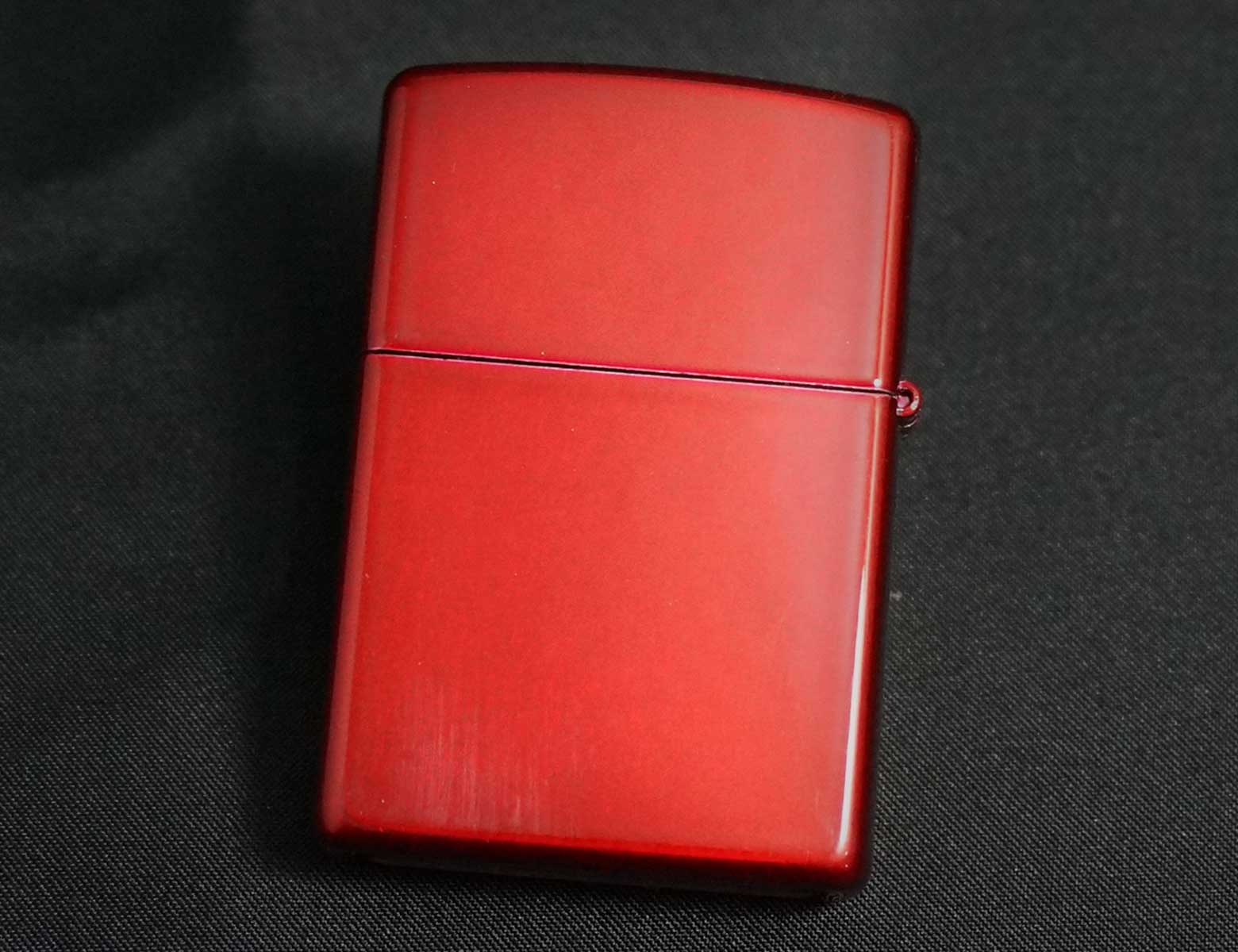 画像: zippo WINDY キャンディーカラーレッド A 2006年製造