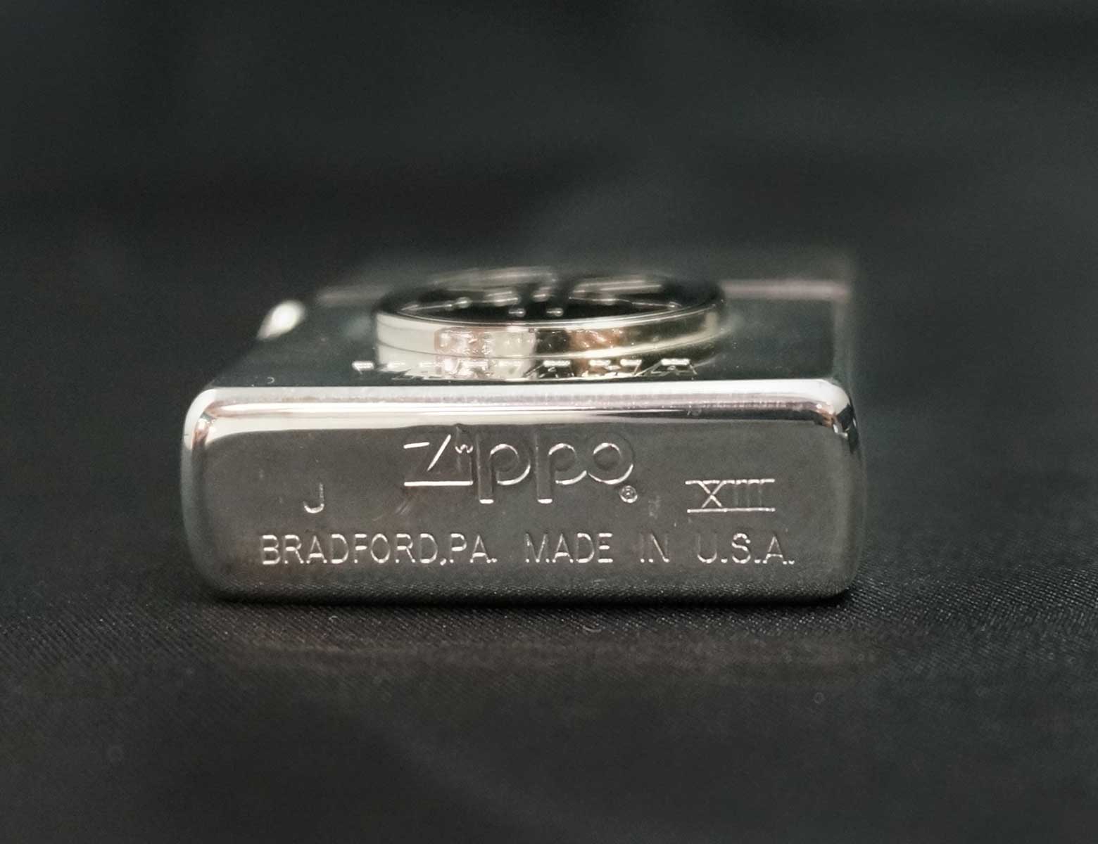 画像: zippo YAMAHA 音叉マーク エンブレムメタル 1997年製造 