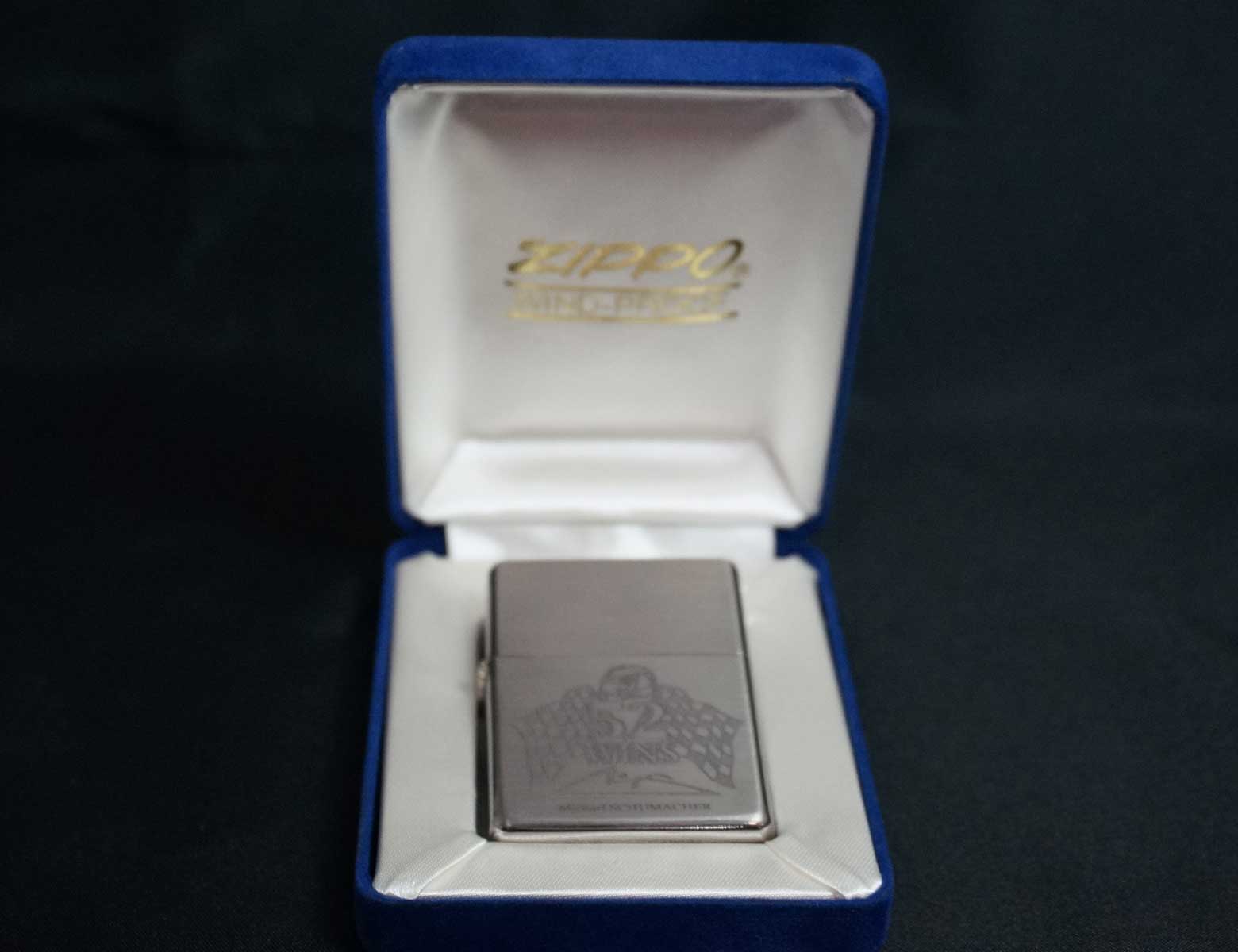 画像: zippo 純チタン（Solid Titanium） シューマッハ 520個限定