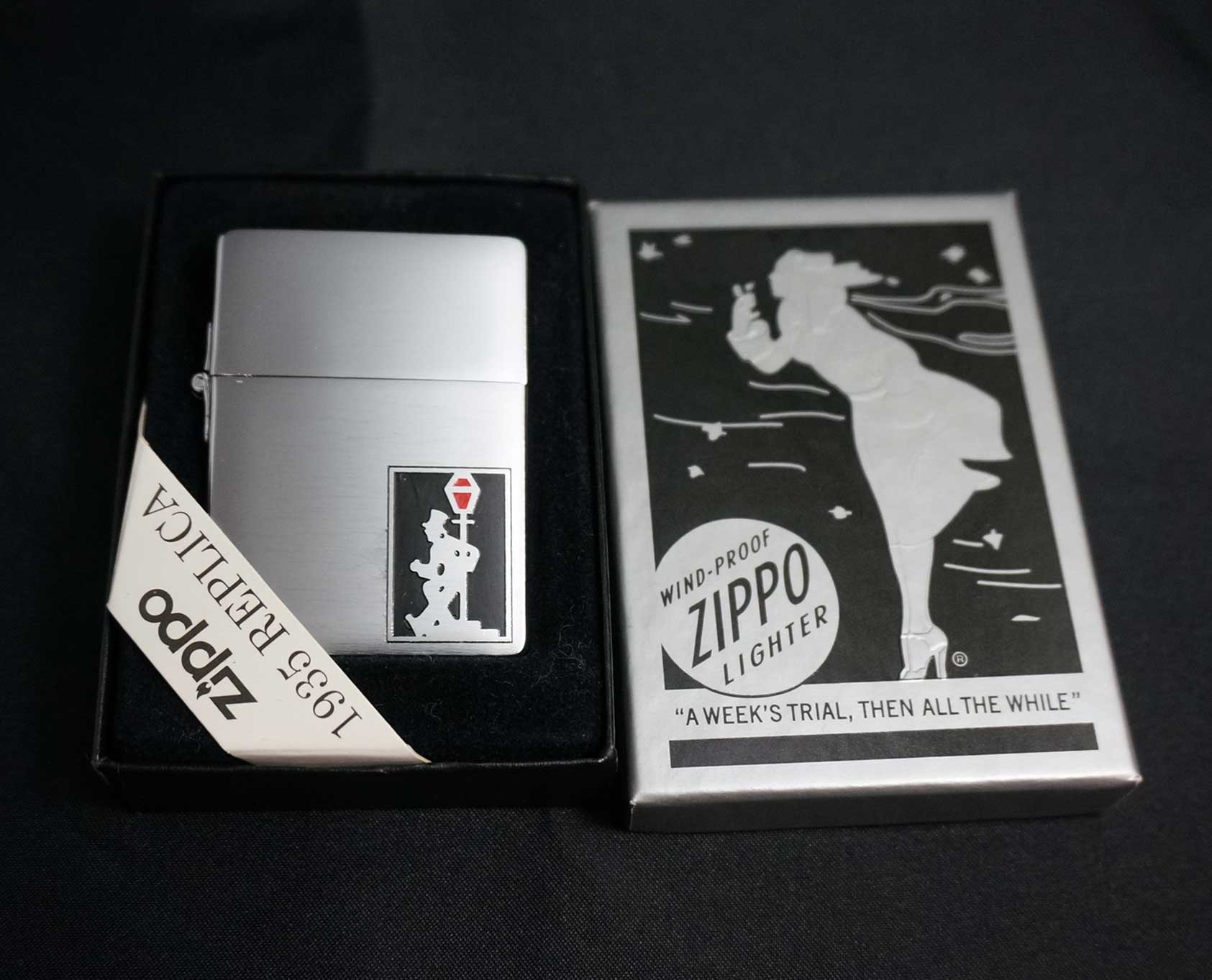 画像: zippo 1935レプリカ ドランカー 1935CC