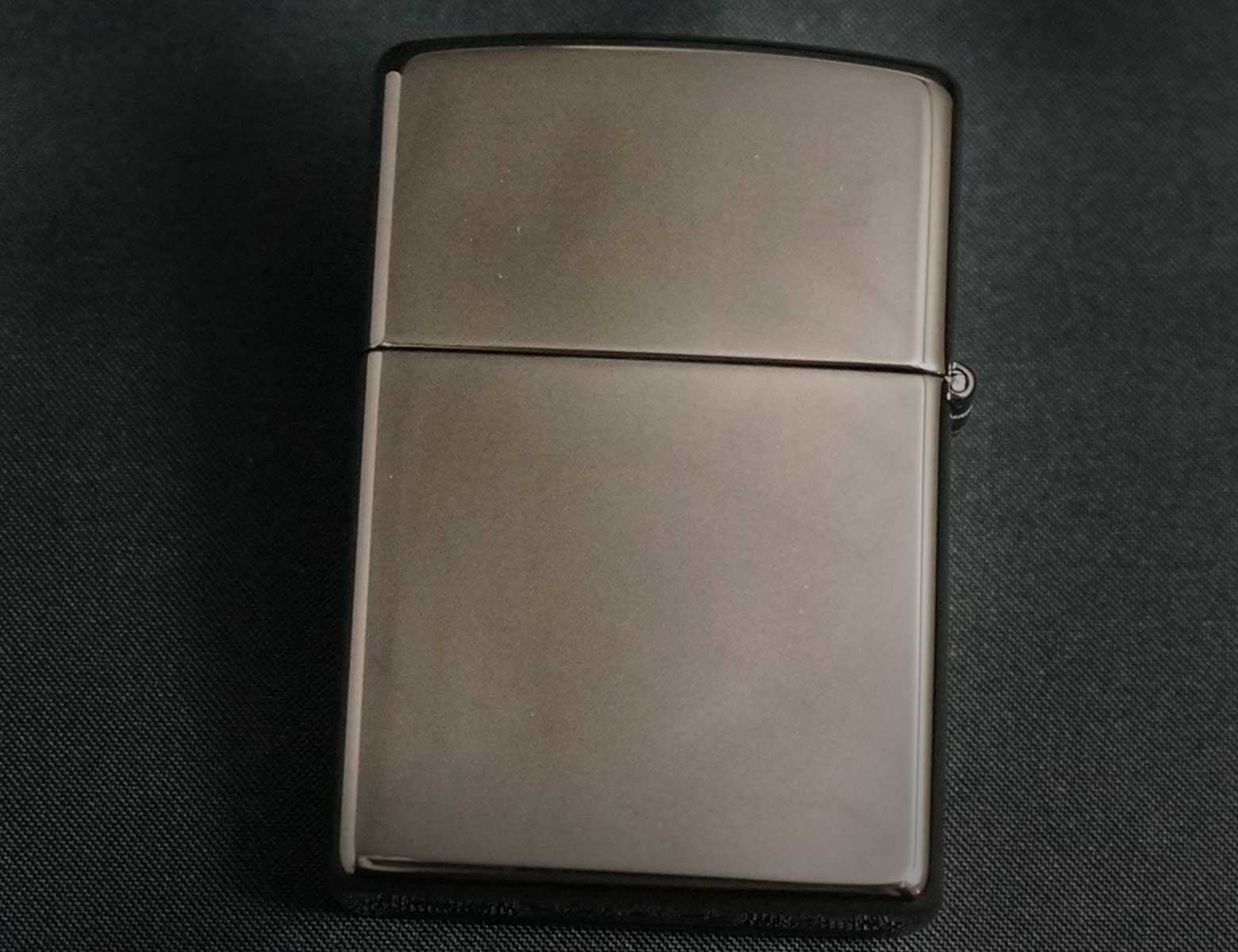 画像: zippo PLAYBOY バニーメタル ブラックニッケル 2003年製造