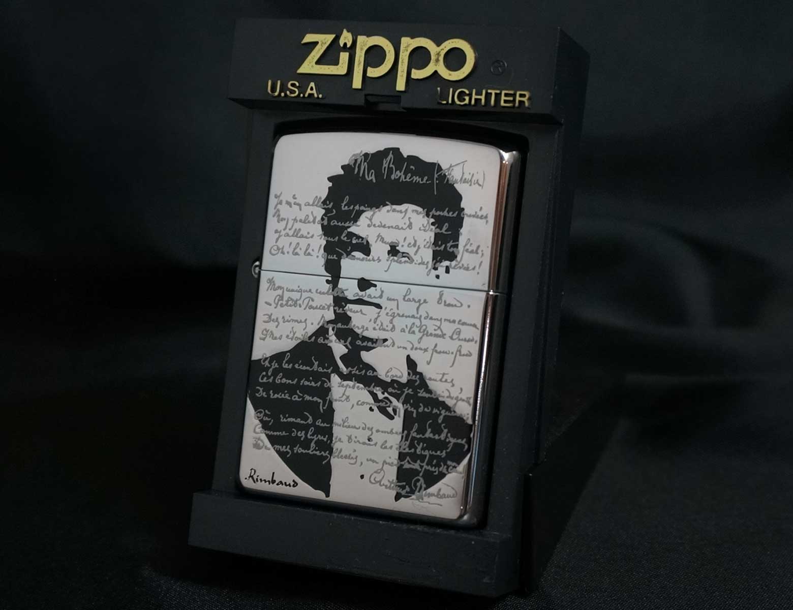 画像: zippo アルチュール・ランボー2003年製造