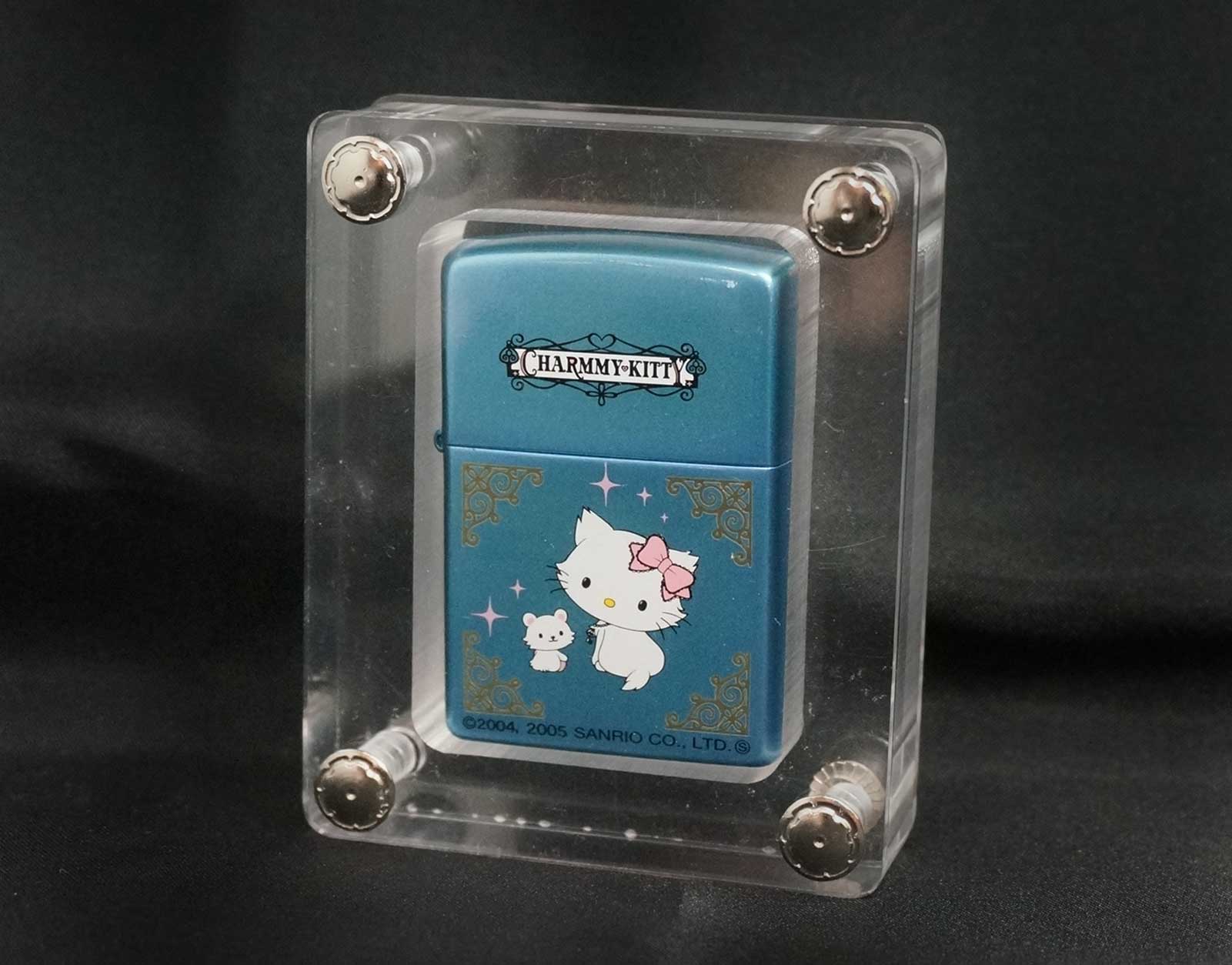 画像: zippo CHARMMY KITTY ブルー サンプル品　000