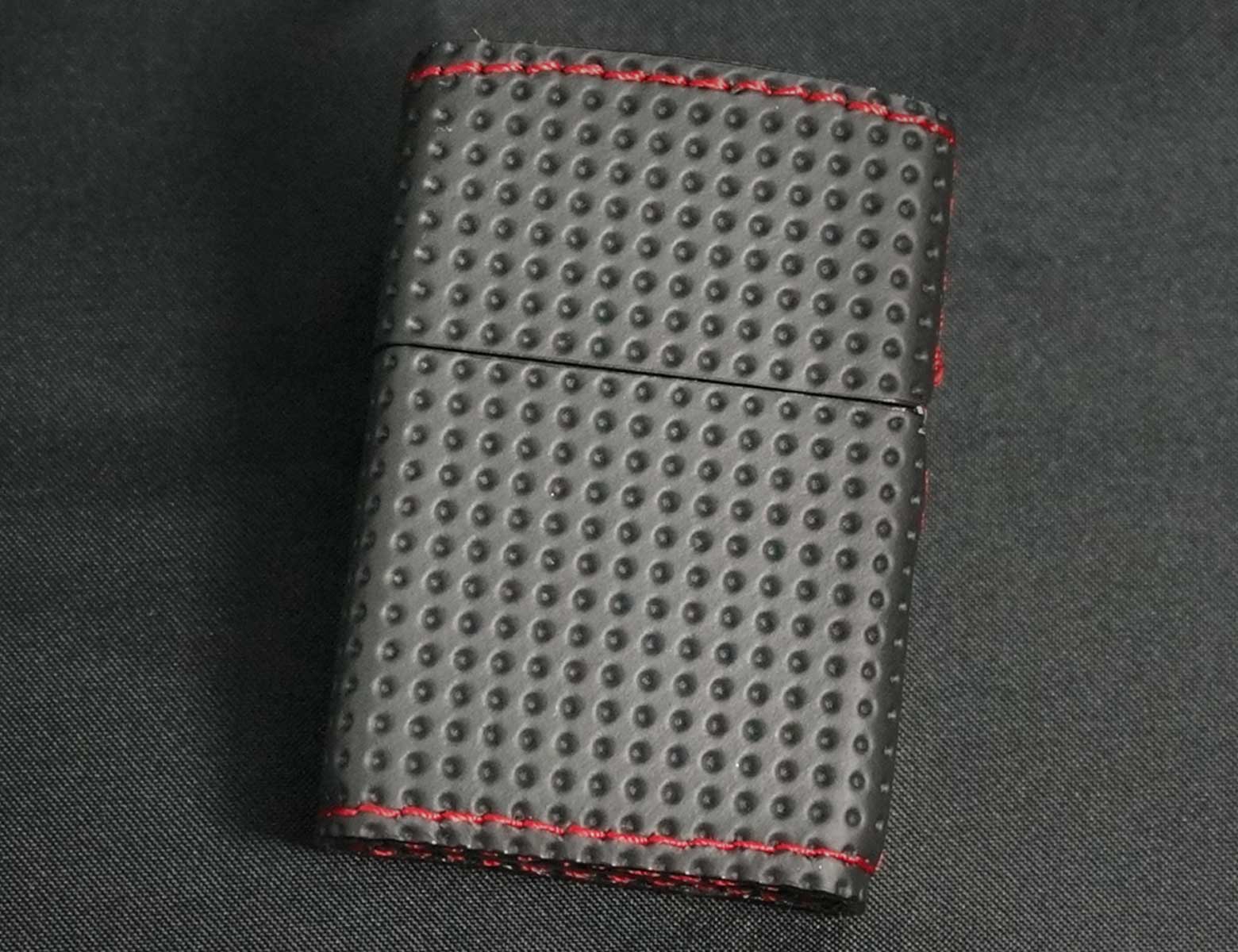 画像: zippo 革巻 New interesse Lenkrad ブラック