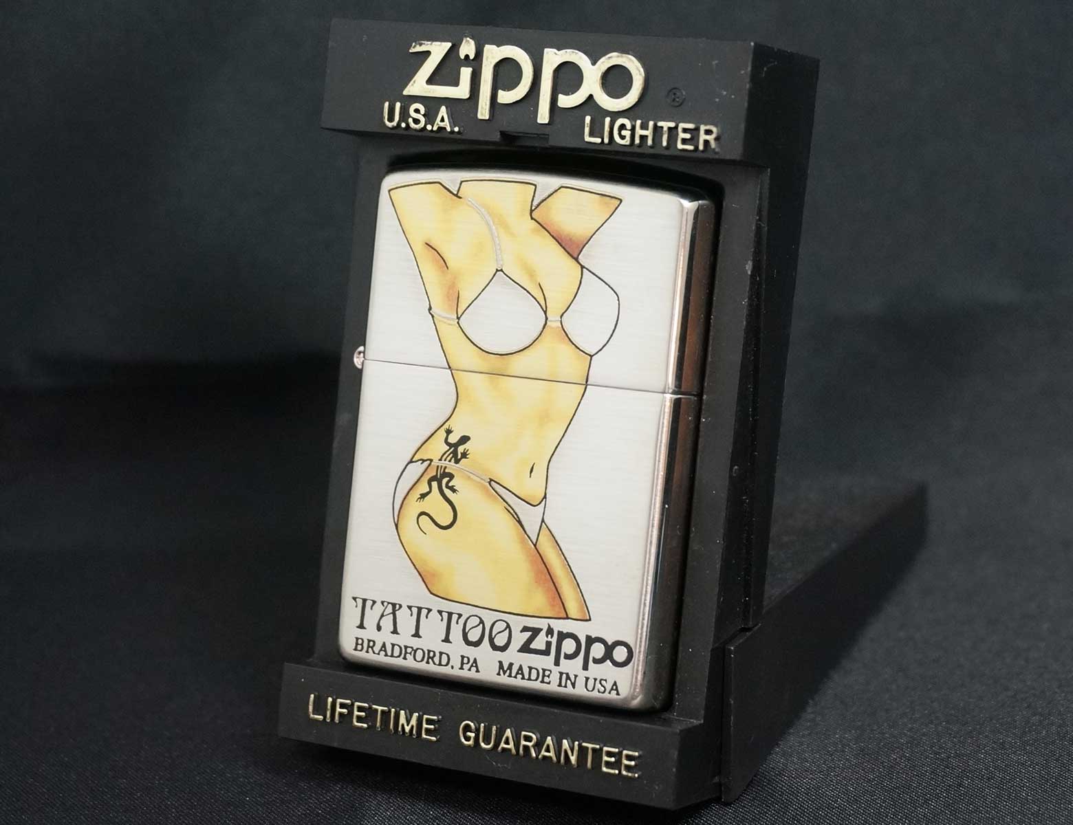 画像: zippo SEXY TATTOO SUNBURN A 1999年製造