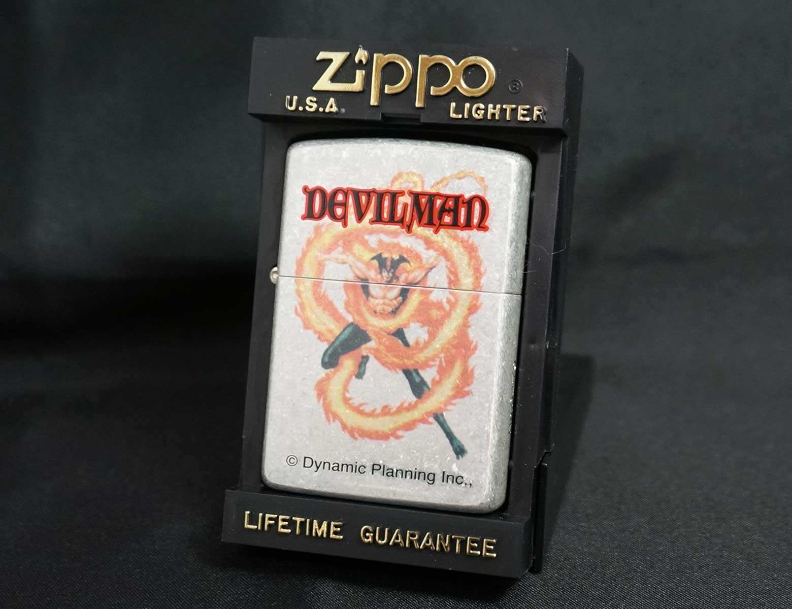 画像: zippo DEVILMAN プリントカラー バレル加工 B 1997年製造