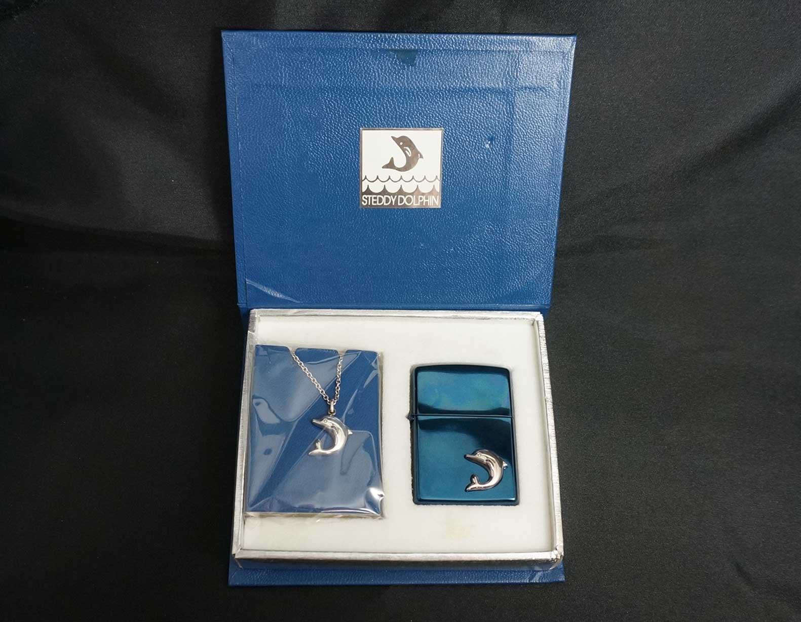 画像: zippo STEDDY DOLPHIN 1996年製造