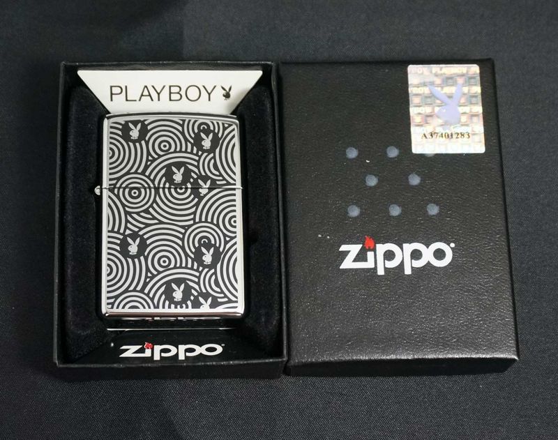 画像: zippo PLAYBOY バニー＆うずまき